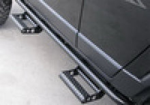 Load image into Gallery viewer, N-Fab N-Fab RKR Step System 2019 Jeep Wrangler JT 4 Door Truck Full Length - Tex. Black - 1.75in NFBJ194TRKRS4