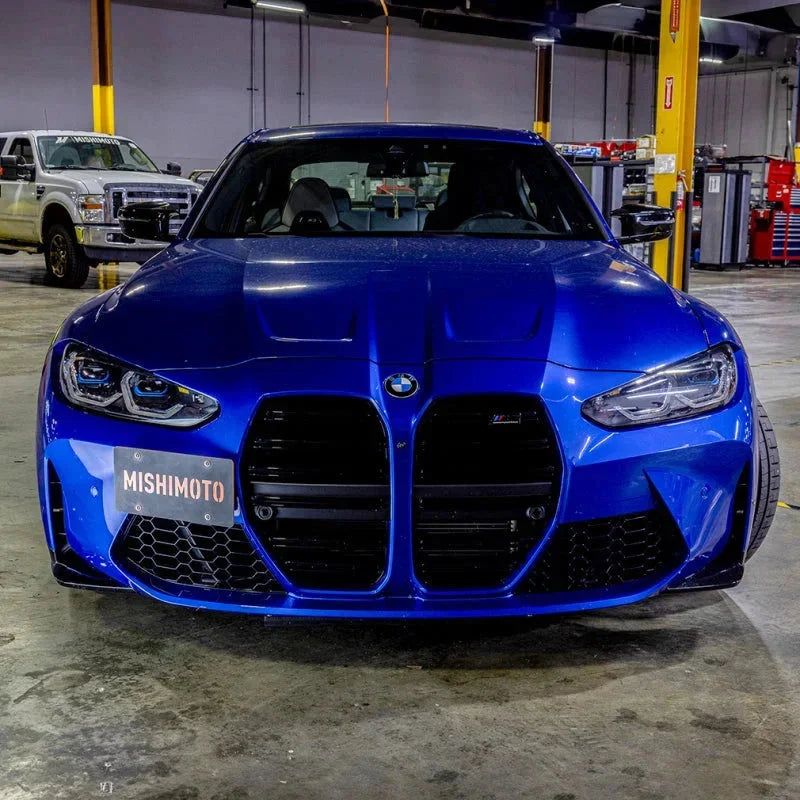 2021+ BMW G80 M3 License Plate Relocation Kit - Back View