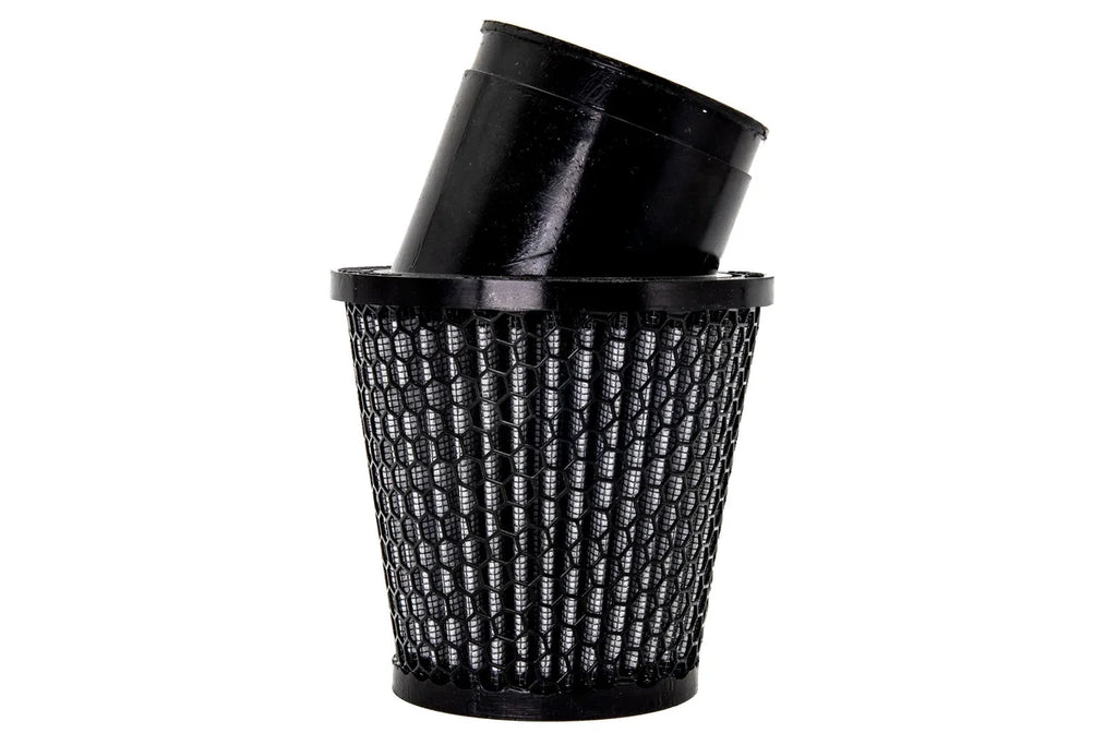 otr filters Filter Air Kart Asphalt 2.437in Inlet 4in Black CY11000B-BLK