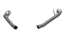 Load image into Gallery viewer, QTP QTP 14-15 Chevrolet Camaro SS 6.2L 304SS Eliminator Muffler Delete Axle Back Exhaust w/4.5in Tips QTP700114