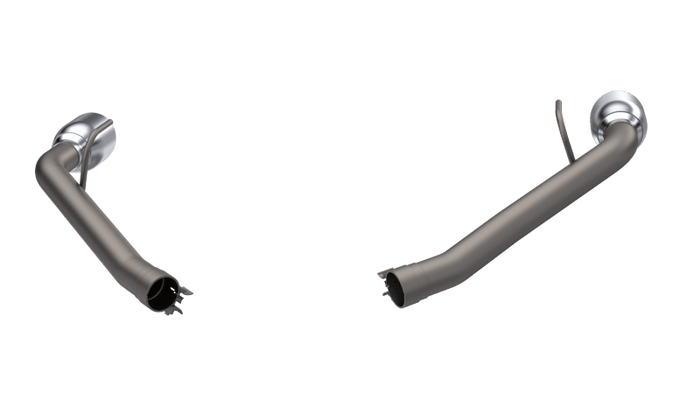 QTP QTP 14-15 Chevrolet Camaro SS 6.2L 304SS Eliminator Muffler Delete Axle Back Exhaust w/4.5in Tips QTP700114