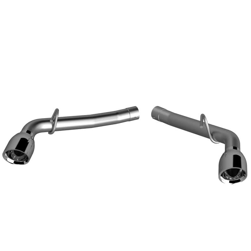QTP QTP 14-15 Chevrolet Camaro SS 6.2L 304SS Eliminator Muffler Delete Axle Back Exhaust w/4.5in Tips QTP700114