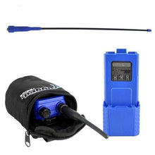 Load image into Gallery viewer, Rugged Radios V3 / RH5R Long Range Upgrade Kit - XL Battery Go Further Antenna &amp; Radio Bag RGDRH5R-UPGRADE