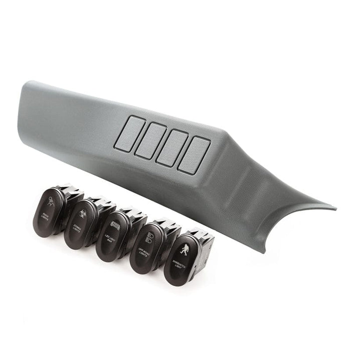 Rugged Ridge Rugged Ridge Etched A-Pillar 4 Switch Pod Kit LHD 07-10 JK RUG17235.70