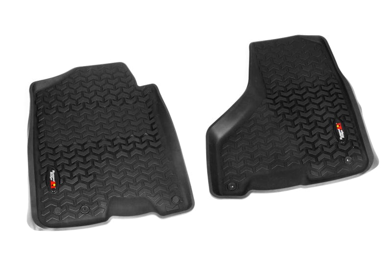 Rugged Ridge Rugged Ridge Floor Liner Front Black 2009-2018 Dodge Ram 1500 / 2500 / 3500 Crew Cab RUG82903.08