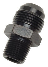 Load image into Gallery viewer, Russell Russell Performance -10 AN to 1/2in NPT Straight Flare to Pipe (Black) RUS660503