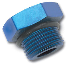 Load image into Gallery viewer, Russell Russell Performance -12 AN Straight Thread Plug (Blue) RUS660300
