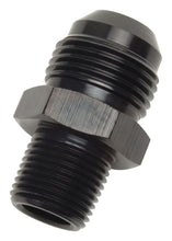 Load image into Gallery viewer, Russell Russell Performance -12 AN to 1/2in NPT Straight Flare to Pipe (Black) RUS660523