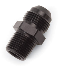 Load image into Gallery viewer, Russell Russell Performance -6 AN to 3/8in NPT Straight Flare to Pipe (Black) RUS660463
