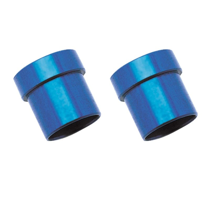 Russell Russell Performance -8 AN Tube Sleeve 1/2in dia. (Blue) (2 pcs.) RUS660660