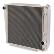 Load image into Gallery viewer, Scott Drake Radiator 2-Row Aluminum with Transmission Cooler 8005-AL fits 1966-1977 Ford Bronco V8