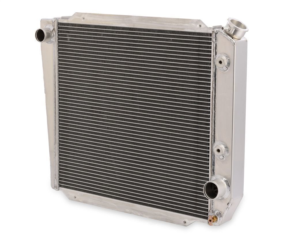 Scott Drake Radiator 2-Row Aluminum with Transmission Cooler 8005-AL fits 1966-1977 Ford Bronco V8