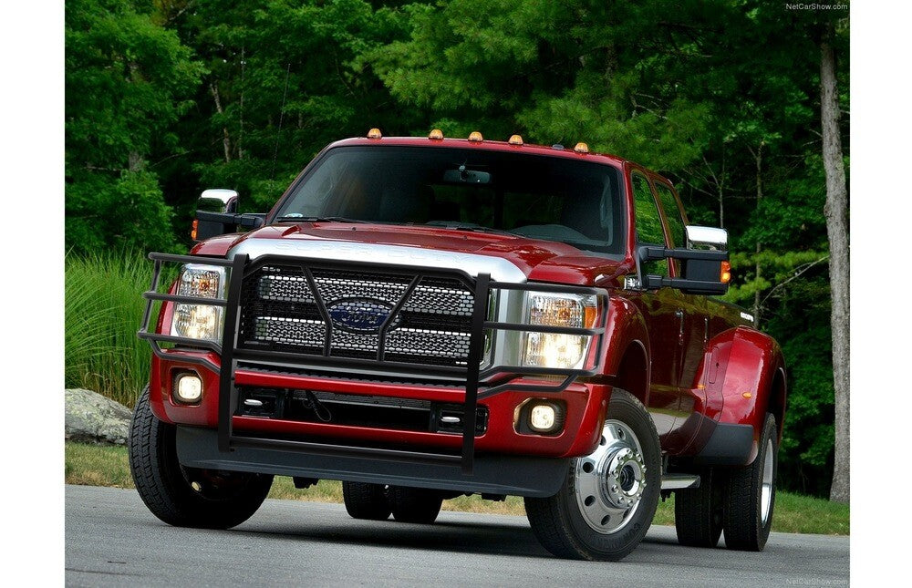 Black Horse Off Road Rugged Heavy Duty Grille Guard Kit RU-FOF211-B-KIT fits 2011 Ford F-250 Super Duty, F-350 Super Duty, F-450 Super Duty, F-550 Super Duty