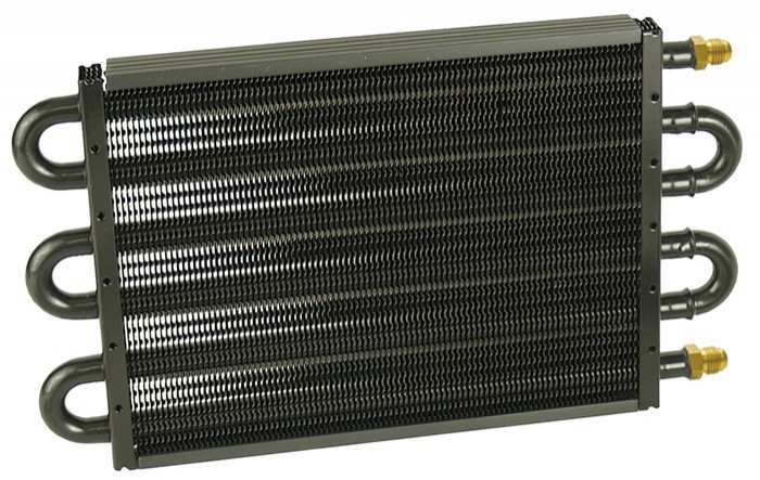 Derale 6 Pass 13" Series 7000 Copper/Aluminum Transmission Cooler, -6AN 13316