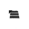 Load image into Gallery viewer, Scott Drake Fold-Down Seat Carpet (Black, 80/20) FD-65-BK fits 1965-1968 Ford Mustang