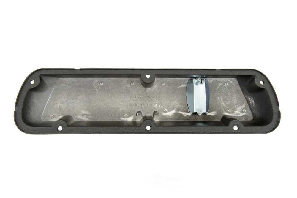 Scott Drake Valve Cover Powered by Outline Logo Black 6A582-C fits 1964-1973 Ford Mustang Cobra