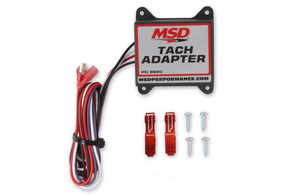 MSD Magnetic Trigger Installations or Current Triggered Tachometers 8920