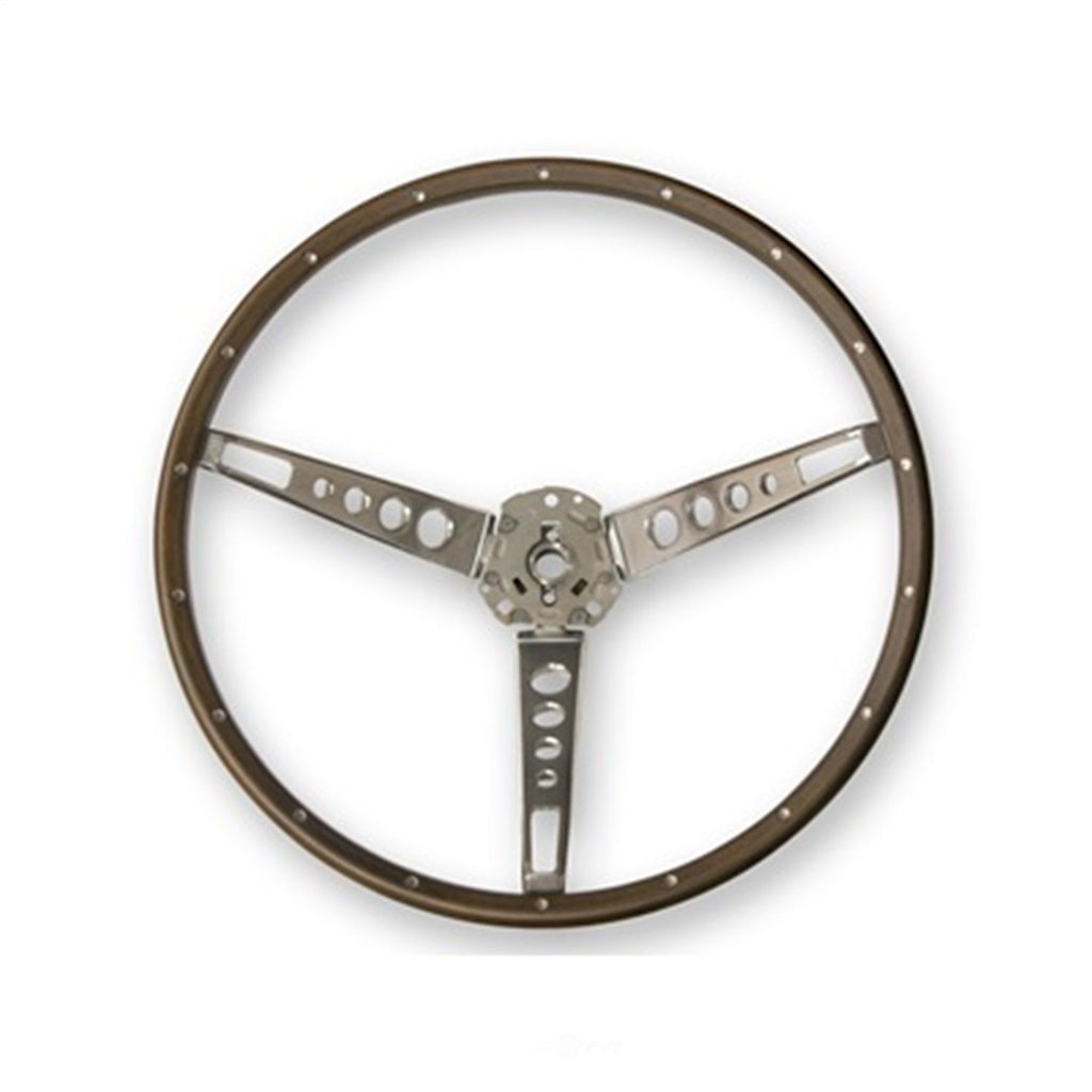 Scott Drake Deluxe Steering Wheel (Wood) C5ZZ-3600-N fits 1965-1966 Ford Mustang Deluxe