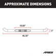 Load image into Gallery viewer, ARIES 3" Round Black Steel Side Bars 204017 fits Silverado / Sierra 1500 / 2500 / 3500 HD