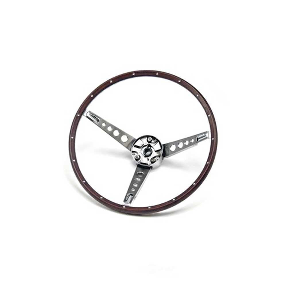 Scott Drake Deluxe Steering Wheel Assembly (Woodgrain) C7OZ-3600-NK fits 1967 Ford Mustang Deluxe