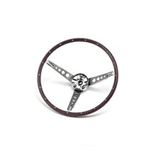 Load image into Gallery viewer, Scott Drake Deluxe Steering Wheel Assembly (Woodgrain) C7OZ-3600-NK fits 1967 Ford Mustang Deluxe