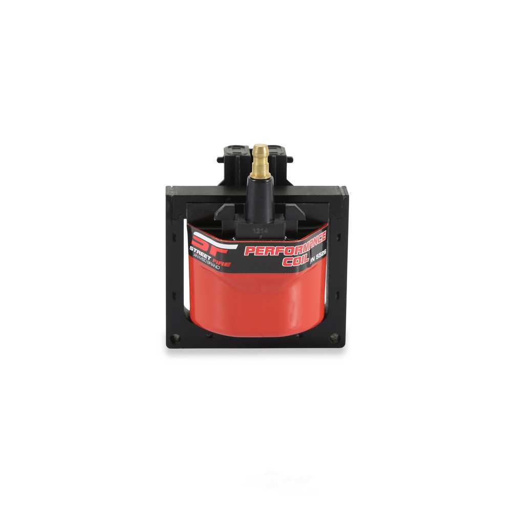 MSD Street Fire Ignition Coil Dual Connector, Red, distributors 5526 fits 1991-2000 Chevrolet C3500HD / 1990-1996 Chevrolet C60 Kodiak, C70 Kodiak / 1992 Chevrolet C60 Kodiak / 1997-1998 Chevrolet C6500 Kodiak, C7500 Kodiak / 1985-1990 Chevrolet P40