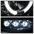 Load image into Gallery viewer, Spyder Auto (Spyder Signature) Projector Headlights - LED Halo - Chrome 5009982 fits 2002-2005 Dodge Ram 1500 / 2003-2005 Dodge Ram 2500 / 2003-2005 Dodge Ram 3500