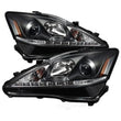 Load image into Gallery viewer, Spyder Auto (Spyder Signature) Projector Headlights - DRL - Black 5080059 fits 2006-2010 Lexus IS250 / 2006-2010 Lexus IS350