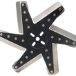 Load image into Gallery viewer, Derale 13" High Performance Stainless Steel Standard Rotation Flex Fan, Black Hub 19113