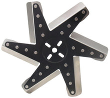 Load image into Gallery viewer, Derale 13" High Performance Stainless Steel Standard Rotation Flex Fan, Black Hub 19113
