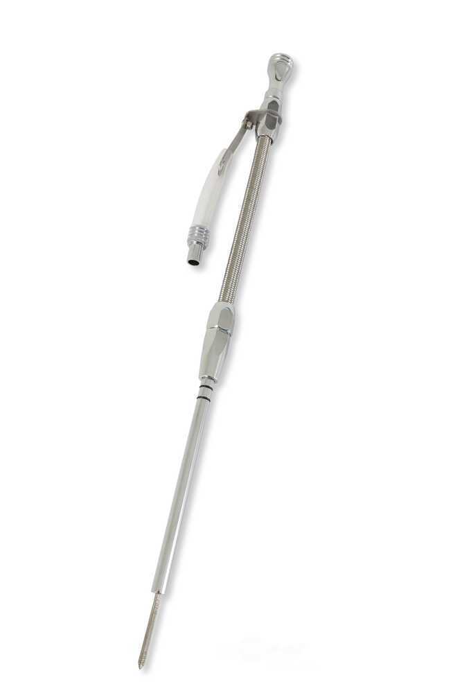 Mr Gasket Engine Oil Dipstick & Tube - Braided Stainless Steel 9705G fits 1980-1985 Buick / Cadillac / Checker