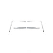 Load image into Gallery viewer, Scott Drake Rear Window Molding Set D1ZZ-6342404 fits 1971-1973 Ford Mustang