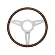 Load image into Gallery viewer, Scott Drake Style Genuine Wood &amp; Aluminum 15" 9 Hole Steering Wheel S1MS-3600-WG fits 1965-1973 Ford Mustang Shelby Cobra