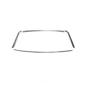 Scott Drake Rear Window Molding Set C7ZZ-6542404 fits 1967-1968 Ford Mustang Coupe