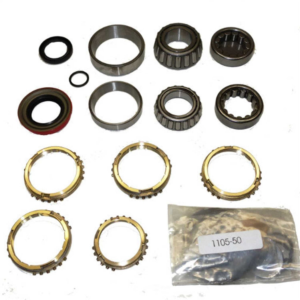 USA Standard Gear Manual Transmission T4 Bearing Kit 4SPD B/W Synchros ZMBK107BWS fits 1981+ Chevrolet S10, S10 Blazer / 1982-1985 GMC S15