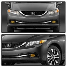 Load image into Gallery viewer, Spyder Auto (Spyder) OEM Fog Light w/Switch - Yellow 5077752 fits 2013-2015 Honda Civic DX
