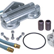 Load image into Gallery viewer, Trans-Dapt Performance Dual Oil Filter Relocation Kit ; 2-1/2 in.ID ; 2-3/4 in.OD Filter Flange ; 18mmX1.5 1250 fits 1977-2014 Chevrolet / GMC / Isuzu