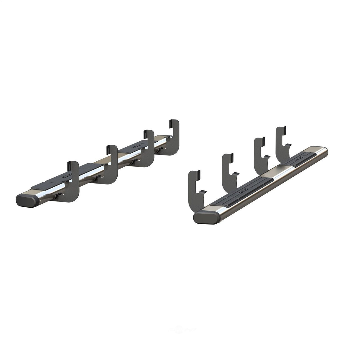 ARIES 6" x 91" Polished Stainless Oval Side Bars 4444049 fits Silverado / Sierra / CREW CAB