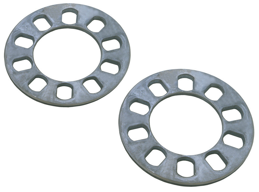 Trans-Dapt Performance 5 Lug Disc Brake Spacers; 4-1/2 in. to 5 in. Bolt Circle Dia; 1/4 in. Thick (Pr) 4082
