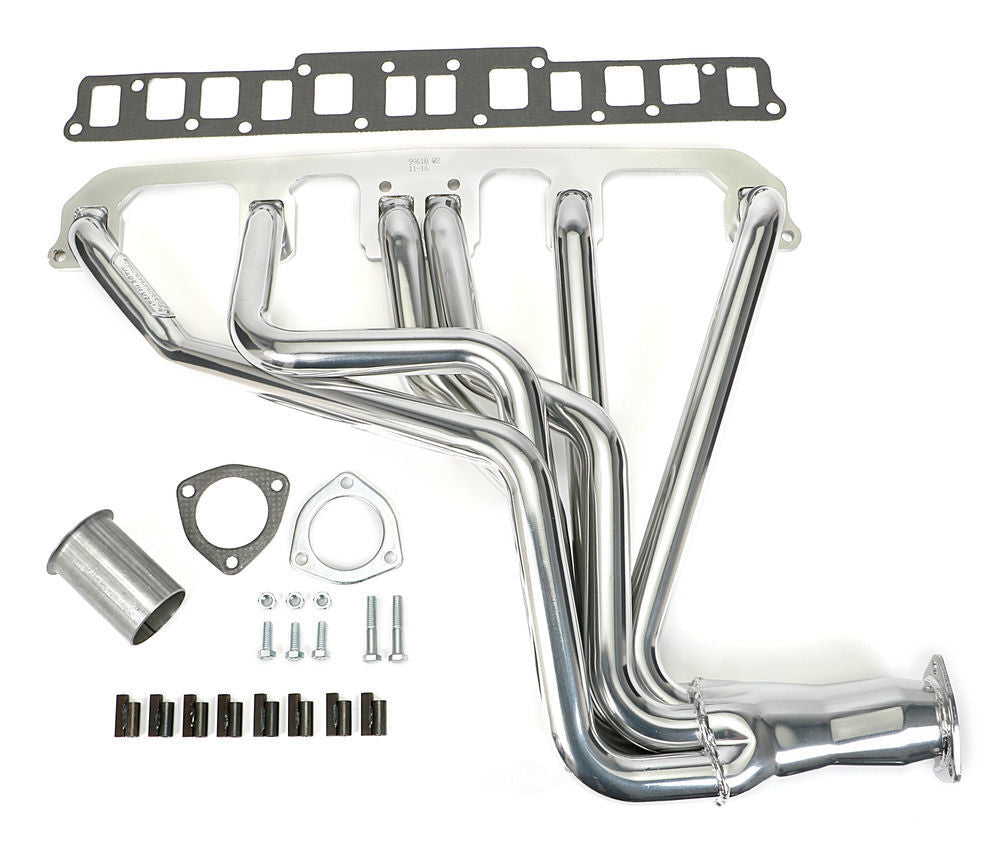 Hedman Hedders Silver 6-into-1 Long-Tube Headers 99616 fits 1972-1983 Jeep CJ5 / 1972-1975 Jeep CJ6 / 1976-1986 Jeep CJ7