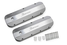 Load image into Gallery viewer, Holley Sniper EFI Sniper Valve Cover - Fabricated Aluminum - Natural Anodized 890002 fits 1965-2000 Chevrolet / GMC
