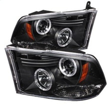 Load image into Gallery viewer, Spyder Auto (Spyder Signature) Projector Headlights - LED Halo - Black 5010032 fits 2009-2010 Dodge Ram 1500 / 2011-2018 Ram 1500 / 2011-2016 Ram 2500 / 2011-2016 Ram 3500