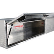 Load image into Gallery viewer, Unique Truck Accessories 16" x 18" x 96"L High Cap. HD Top Sider, .100 thick diamond, w/ flip up doors HTB96C
