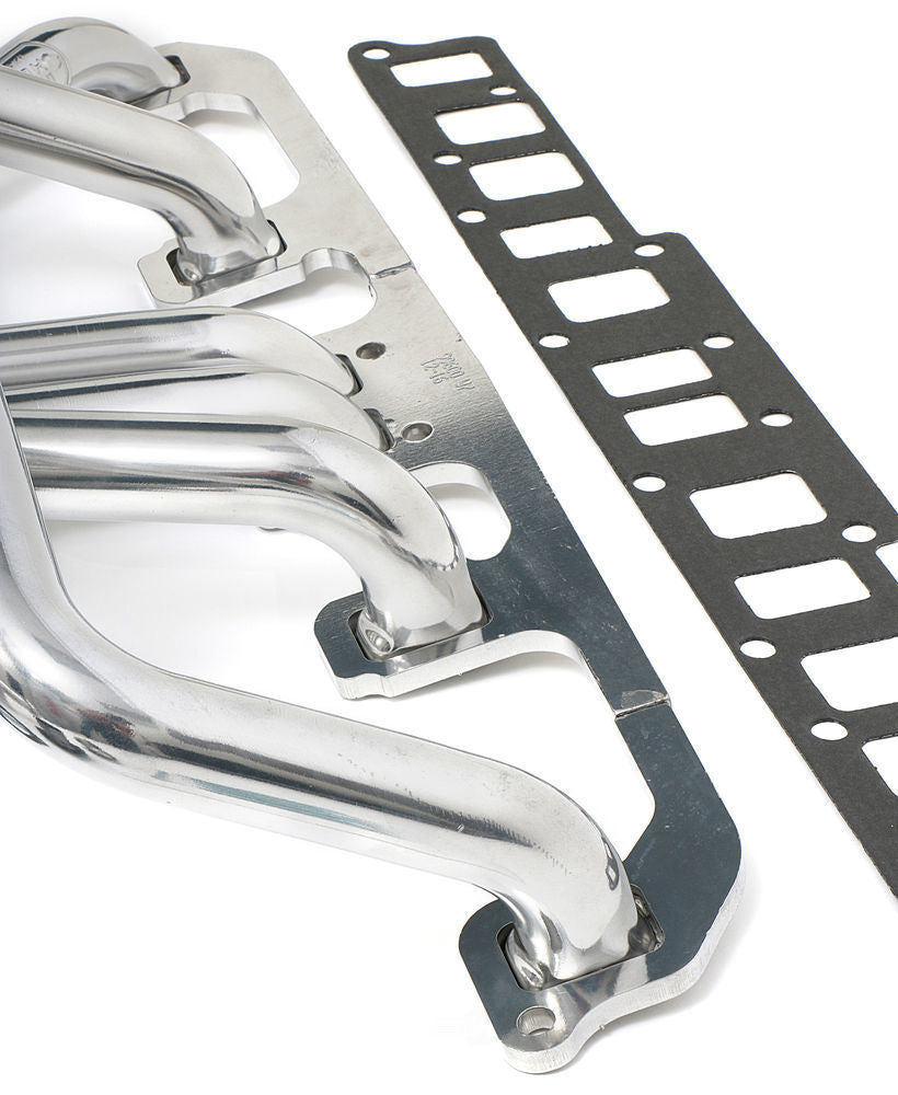 Hedman Hedders Silver Dual-Outlet Long-Tube Headers 99606 fits 1972-1983 Jeep CJ5 / 1972-1975 Jeep CJ6 / 1976-1986 Jeep CJ7