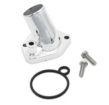 Load image into Gallery viewer, Mr. Gasket O-Ring Style Chrome Water Neck - 45 Degree 2662 fits 1966-1973 Ford Bronco / 1975-1993 Ford Bronco Custom / 1985-1996 Ford Bronco Eddie Bauer / 1975 Ford Bronco Northland, Bronco Ranger, E-100 Econoline, E-150 Econoline, Granada