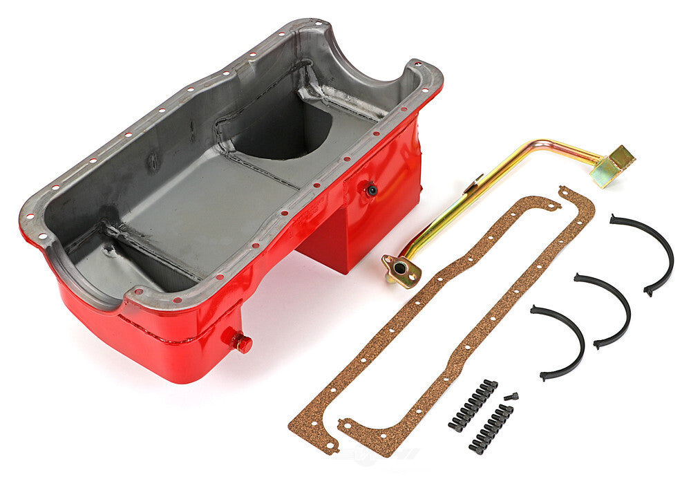 Hamburger's Performance ECONO-SERIES Oil Pan; or Later- Road Racing; 7 Qts.; WET Sump 3090 fits 1979 Ford 351W