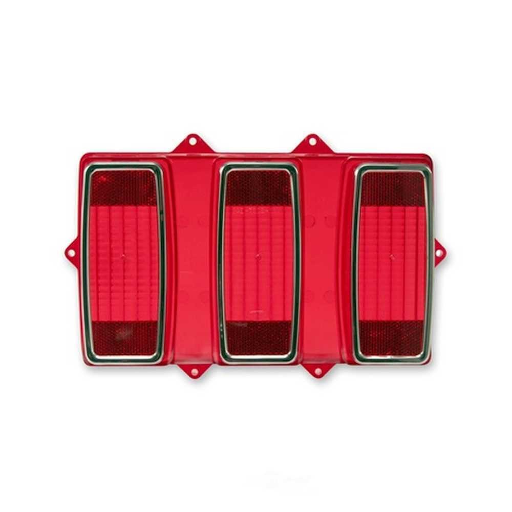 Scott Drake Tail Light Lens with Stainless Trim C9ZZ-13450-A fits 1969 Ford Mustang