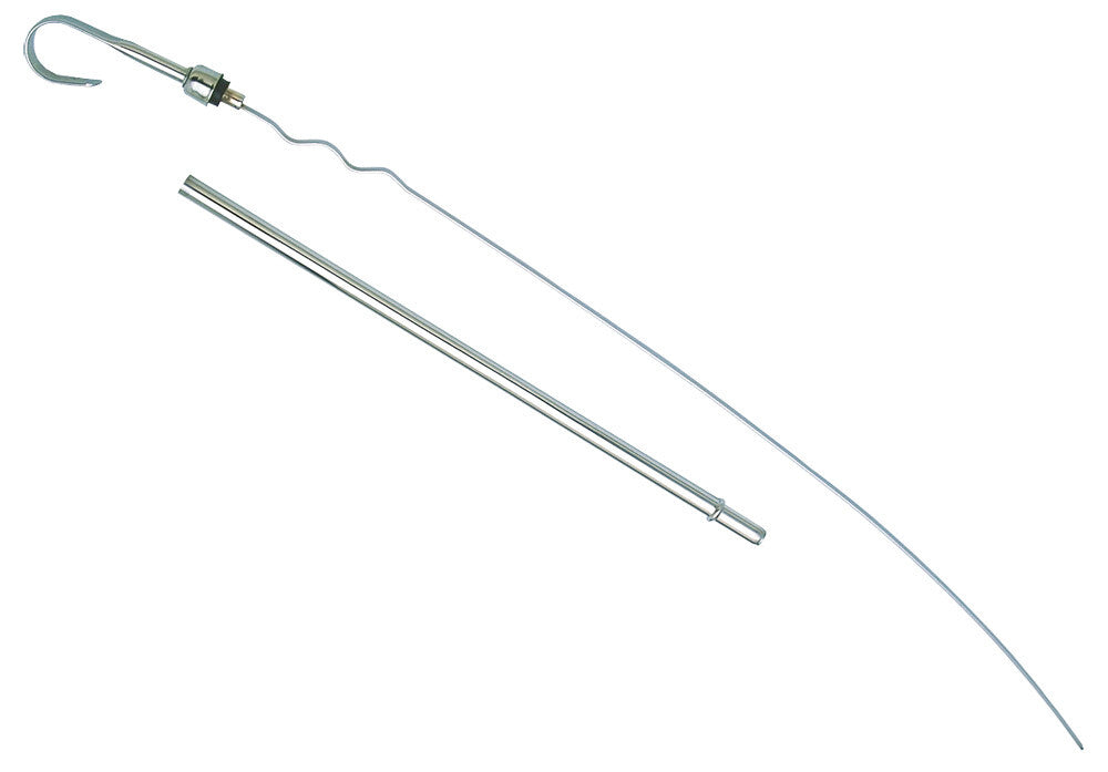 Trans-Dapt Performance 21 in. Long, OEM Replacement Chrome Oil Pan Dipstick 9224 fits Chrysler 318-340-360