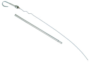 Trans-Dapt Performance 21 in. Long, OEM Replacement Chrome Oil Pan Dipstick 9224 fits Chrysler 318-340-360