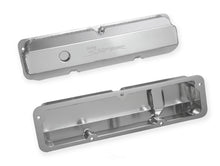 Load image into Gallery viewer, Holley Sniper EFI Sniper Valve Cover - Fabricated Aluminum - Tall - Natural Anodized 890001 fits 1958-1976 Ford / Mercury